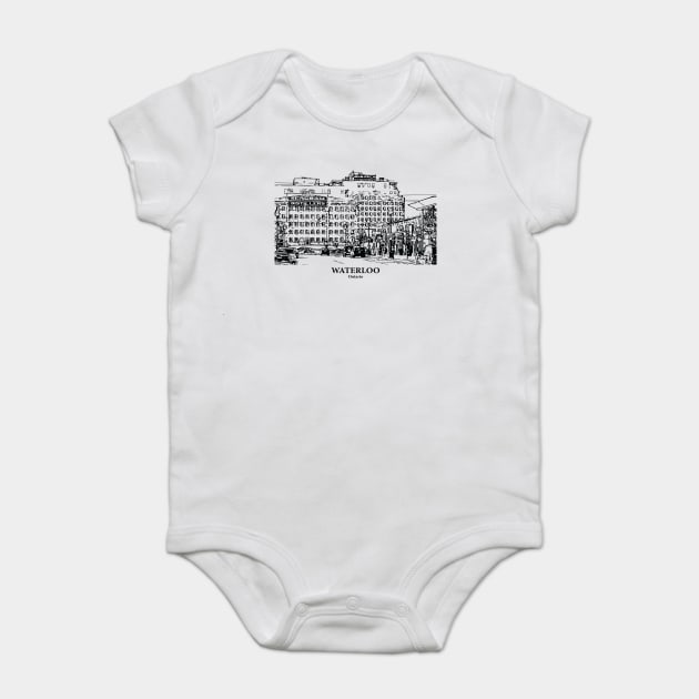 Waterloo - Ontario Baby Bodysuit by Lakeric